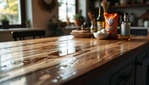 How to remove water stains from wood furniture with common pantry items