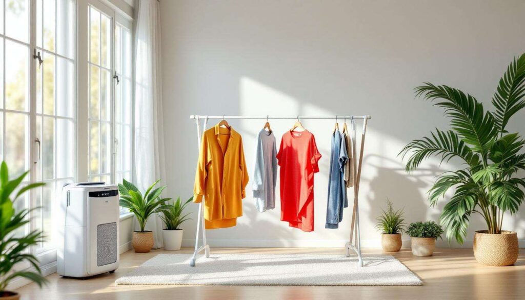 How to dry laundry indoors without creating damp — the right method and the wrong one