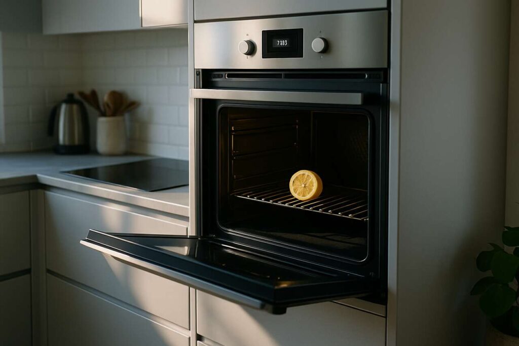 Why putting a slice of lemon in a cold oven is becoming a UK household habit in 2026